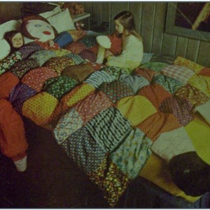 Giant Puff Doll Quilt Sewing Pattern