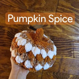 Crochet Pumpkin Pattern - PUMPKIN SPICE - fall for granny pumpkins granny Stitch pumpkin easy beginner pumpkin pattern halloween pumpkin