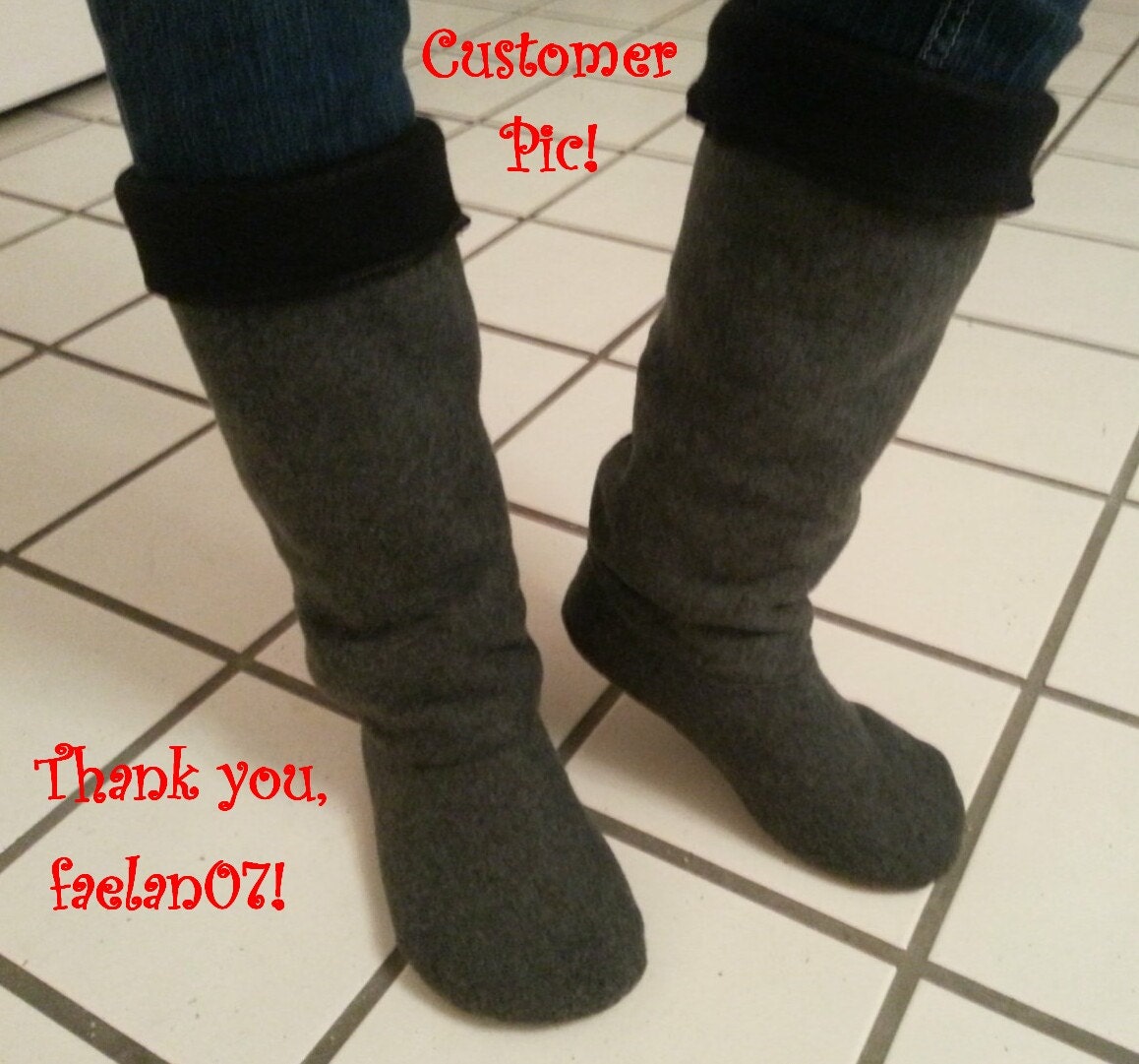 Sewing Boots Pattern knee High or Thigh High Etsy