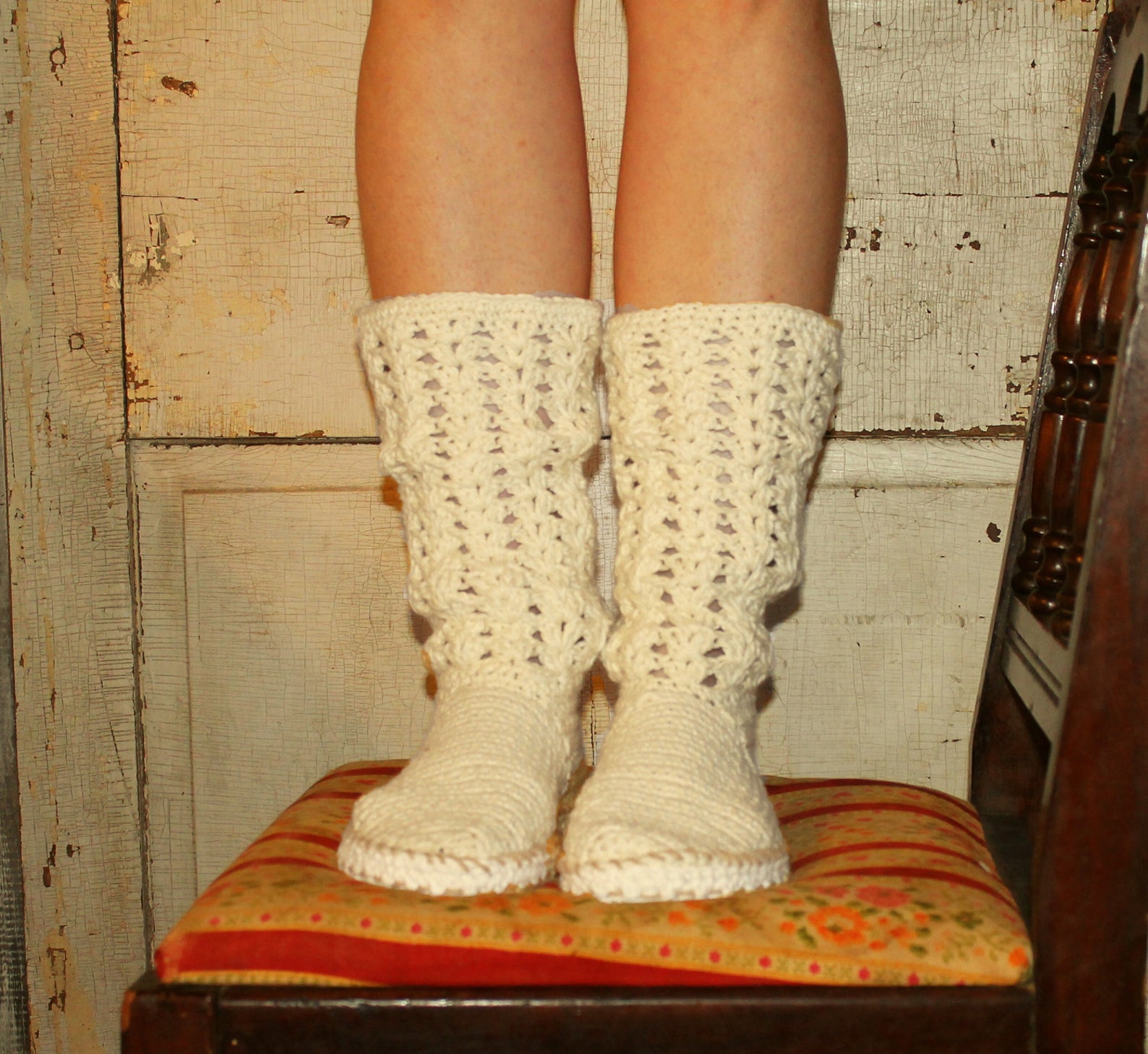 Crochet Boots Pattern Pdfboho Styleboots FOR the Sunstyle Onebreezy ...