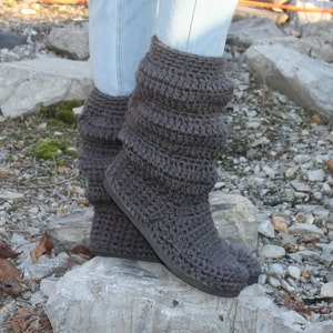 Slouch Boots Crochet Pattern REDESIGNED SLOUCH BOOTS the Slouch Boot ...