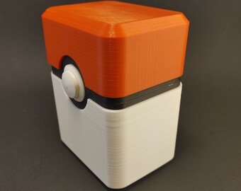 Pokemon Pokeball TCG Deck box with spring latch