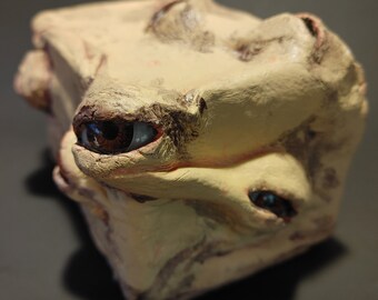 Magic the Gathering Cyclops Zombie Eyeball Horror Double sleeved EDH Deck Box