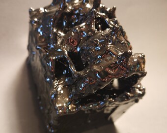 Magic the Gathering EDH Deck Skull Box Phyrexian Glistening Oil Dripped Resin Horror look!