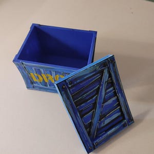 Blue Drop Loot Crate Magic the Gathering EDH Commander Deck Box.
