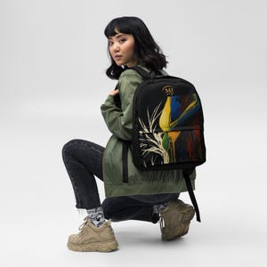 Water Resistant Laptop Backpack | Stylish Everyday Travel Bag | Durable Unisex School & Work Backpack with Spacious Pockets
