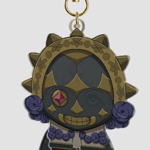 Chaveiro Outlast com tema de gêmeos - Chaveiro de acrílico chibi de 7,6 cm (3") com dupla face - Prime Assets The Outlast Trials Liliya Bogomolova