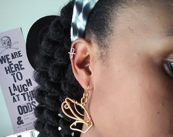 Ankh Ear Cuff