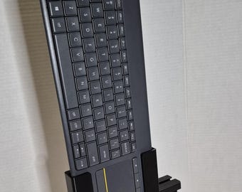 Logitech K400 verticale toetsenbordstandaard voor cockpit, gemaakt van geprofileerd aluminium - simrace-accessoires - vlucht-/sim-rig-accessoires