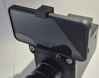 Phone holder for Simagic ALPHA base, original series - Simagic Alpha / Alpha Mini / Alpha Ultimate - Sim Racing Dashboard - Sim rig DDU