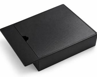 Mouse pad with integrated storage, 240 x 200mm, for profiled aluminum cockpit - mouse pad with storage - sim racing accessories