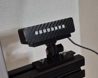 8-LED indicator compatible with SimHub - replica LED brows - TC & ABS feedback - sim racing accessories - sim rig accessories