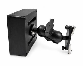 Stream Deck MK1 / MK2 / StreamDeck+ (SD+) behuizing en robuuste verstelbare aluminium RAM-montagearm - simrace-accessoires