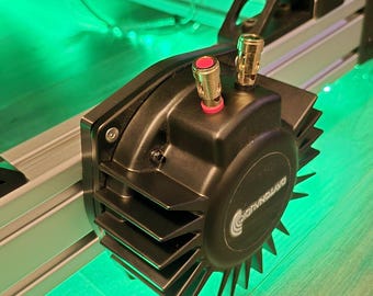 Horizontal bass shaker support Dayton BST-1 / Douk Audio BS-1 / Aura Sound AST-2B-4 - simracing accessories - flight / sim rig accessories