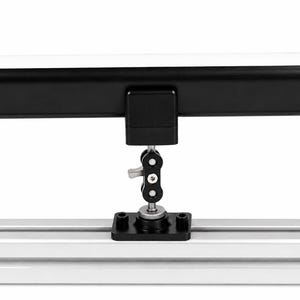Set (2x or 4x) short aluminum arms for Govee H6056 4-1/2" (115mm) light bar - sim racing ambient light - sim rig accessories