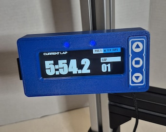 4" VoCore screen - RaceLogic replica - lap timer for sim racing - Daniel Newman Racing SimHub compatible