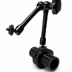 Tubular cockpit 42mm - 50mm/2" - adjustable arm 1/4" with threaded base for sim racing tubular cockpit