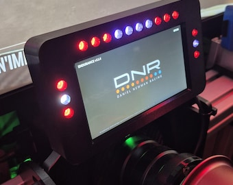 5" VoCore Screen & 16 LEDs + lenses compatible with simhub / sim racing DDU / sim racing dashboard / Touchscreen / sim rig screen