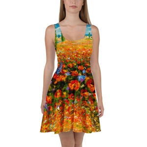 Monet Flower Dress