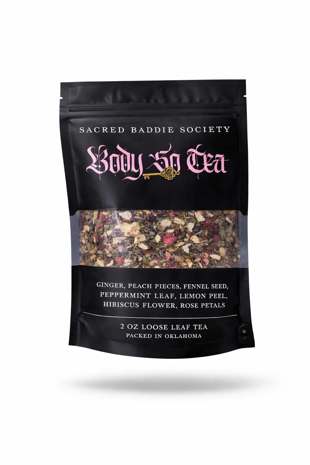 Body so Tea Herbal Blend, Loose Leaf Ritual Tea, Ginger Peach Fennel ...