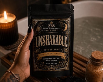Intention Bath Salts: Herbal Aromatherapy Ritual Bath Soak