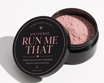 Manifestatiepoeder | Run Me That Ritual-kit, kruiden en intentie