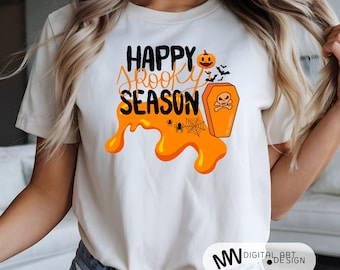 Spooky Halloween Sublimation Clipart | Haunted Night PNG | Digital Download for Shirts, Tumblers, Crafts