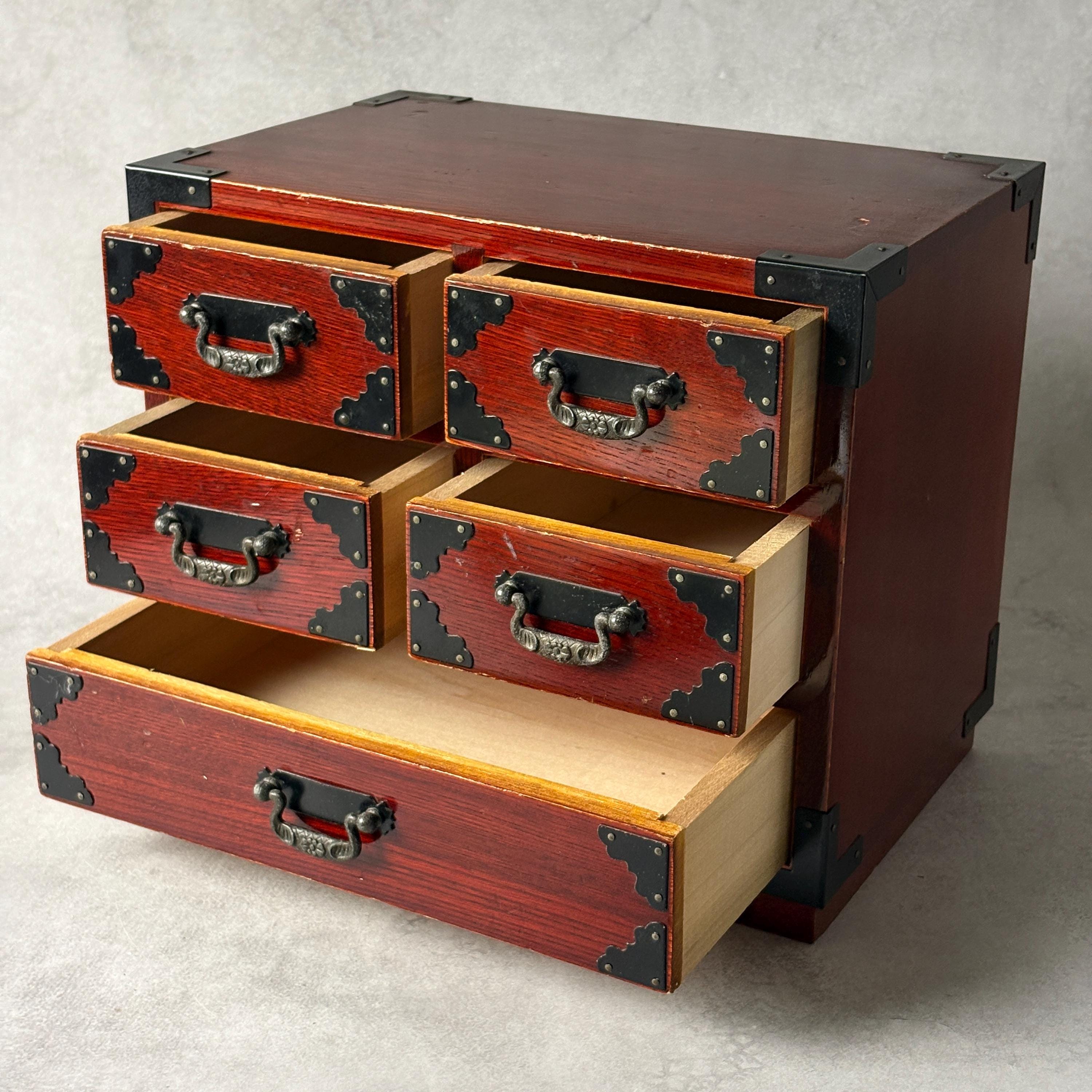 Antique Wooden Japanese Chests - Etsy