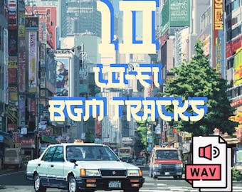 Trilha sonora Lo-Fi onírica para anime: 10 faixas em loop para streamers, VTubers, Twitch, YouTube, jogos e estudos.