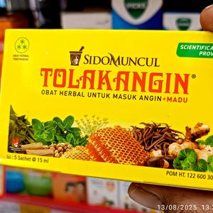 Tolak Angin herbal drink sachets relieve headaches and colds /12 sachets