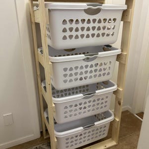 Laundry Basket Shelf