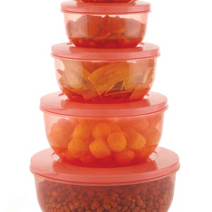 Airtight Plastic Round Containers – Durable, Leak-Proof Storage for Kitchen & More