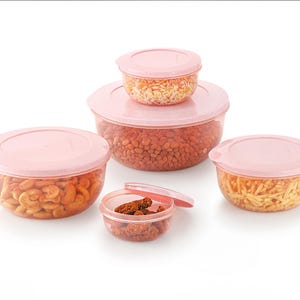 Airtight Plastic Round Containers – Durable, Leak-Proof Storage for Kitchen & More