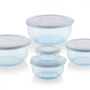 Airtight Plastic Round Containers – Durable, Leak-Proof Storage for Kitchen & More