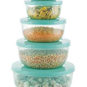 Airtight Plastic Round Containers – Durable, Leak-Proof Storage for Kitchen & More
