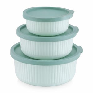 Airtight Plastic Round Containers – Durable, Leak-Proof Storage for Kitchen & More