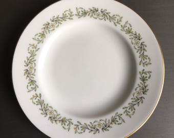 Minton April Bread Plates, Bone China Bread Plates Set of 4