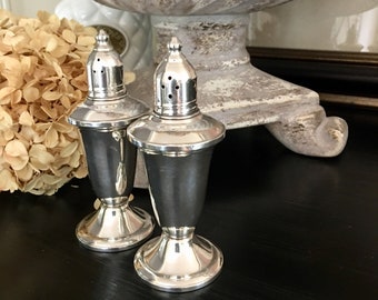 Vintage Sterling Weighted Candle Holders by Duchin Creation