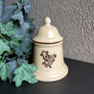Pfaltzgraff Village Sugar Bowl, Stoneware Sugar Bowl With Lid