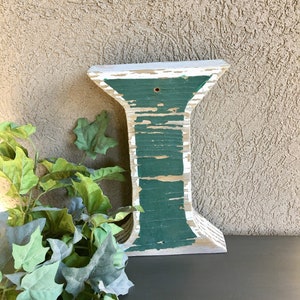 Large Wooden Letter, Vintage Wooden Letter, Wall Hanging Letter