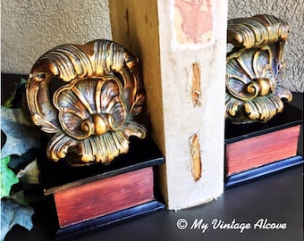 Heavy Decorative Bookends, Decorative Book Ends, Decorative Bookends, Bookends Home Décor