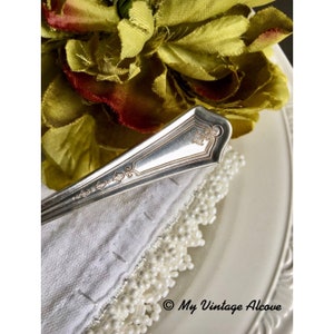 Oneida Community Par Plate Spoon, Oneida Silverplate Spoon, Oneida Tuxedo Pattern, Oneida Teaspoon