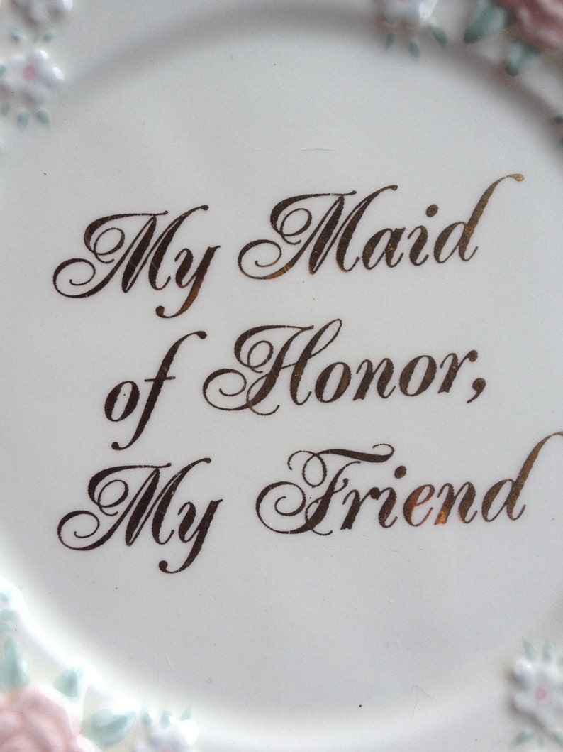 Maid of Honor Thank You Gift Maid of Honor Gift Idea Maid of Etsy