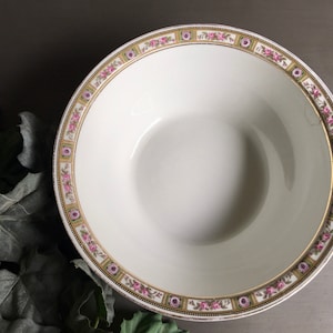 Johnson Brothers China Bowl, Antique Serving Bowl