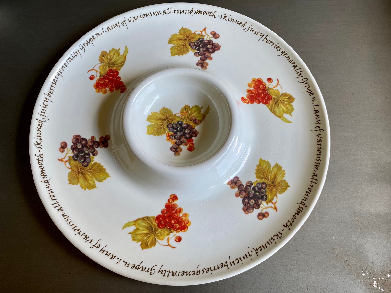 Melamine Chip and Dip Serving Platter Chips and Dip Serving Etsy