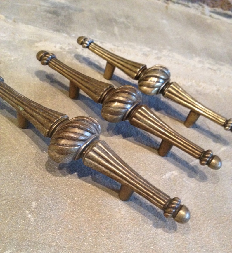 Decorative Brass Drawer Handles Decorative Brass Pull Etsy