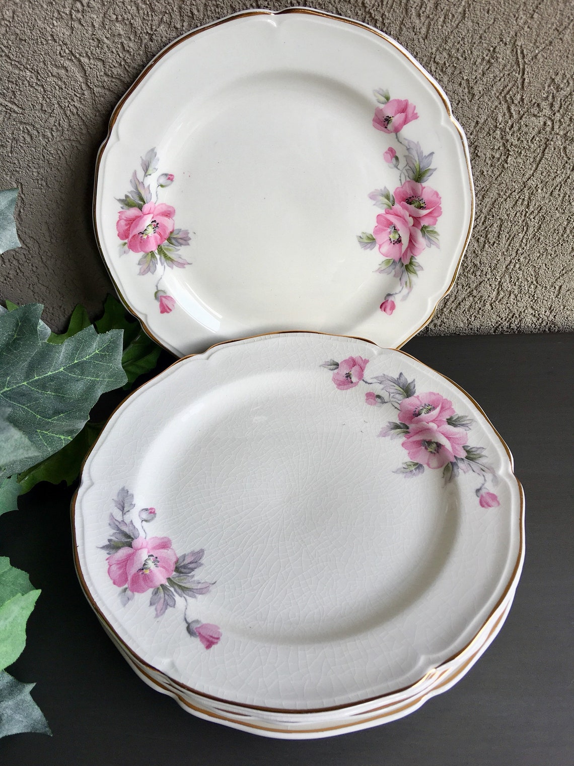 Edwin Knowles Plates Edwin M Knowles Plates Knowles China Etsy