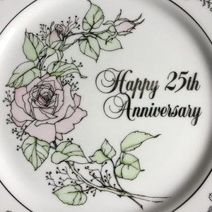 結婚25周年記念プレート 記念日の願いをEnescoが贈る - Etsy 日本