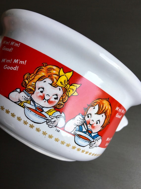 1998 Campbells Soup Bowl With Lid, Campbells Soup Bowl by Houston