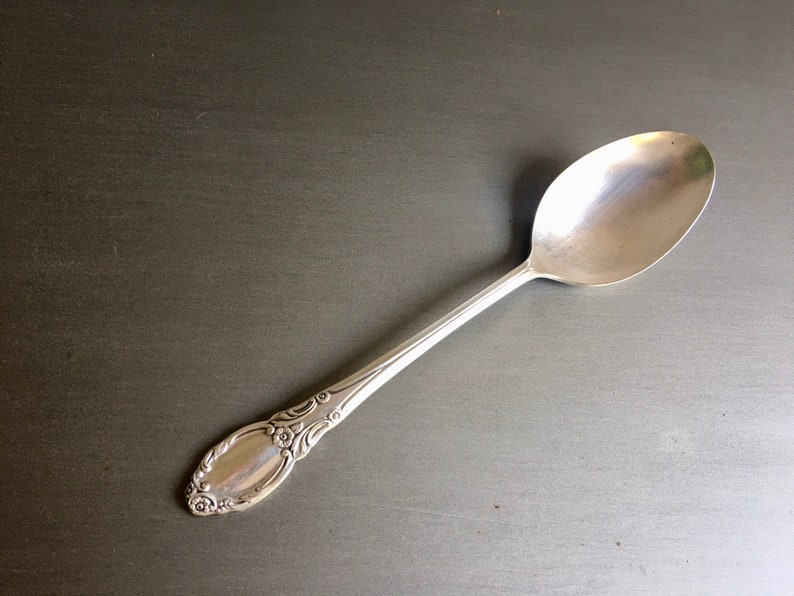 Wm Rogers Silverware Spoons Oneida Round Soup Spoons Oneida Etsy